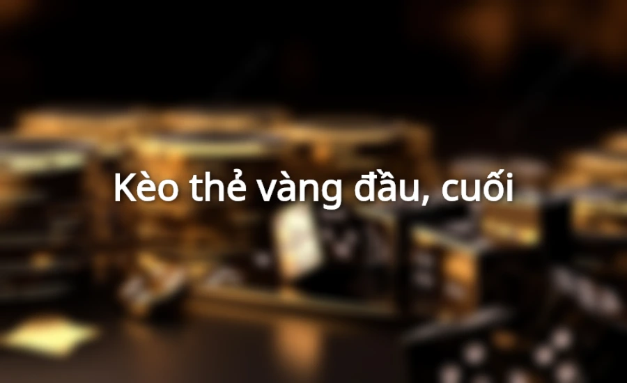 Kèo thẻ phạt chẵn, lẻ