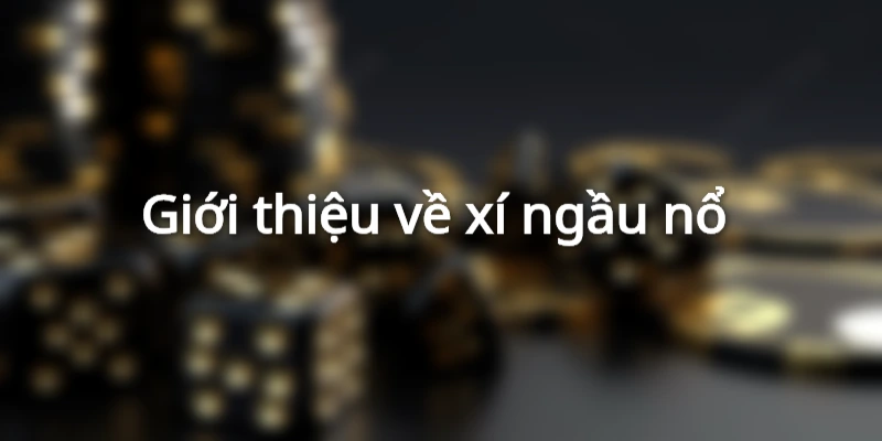 Xí ngầu nổ - trò chơi xuất phát dân gian